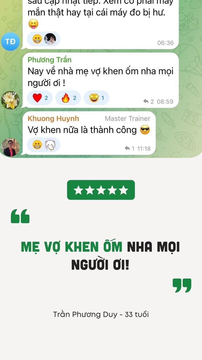 Học viên phản hồi 2