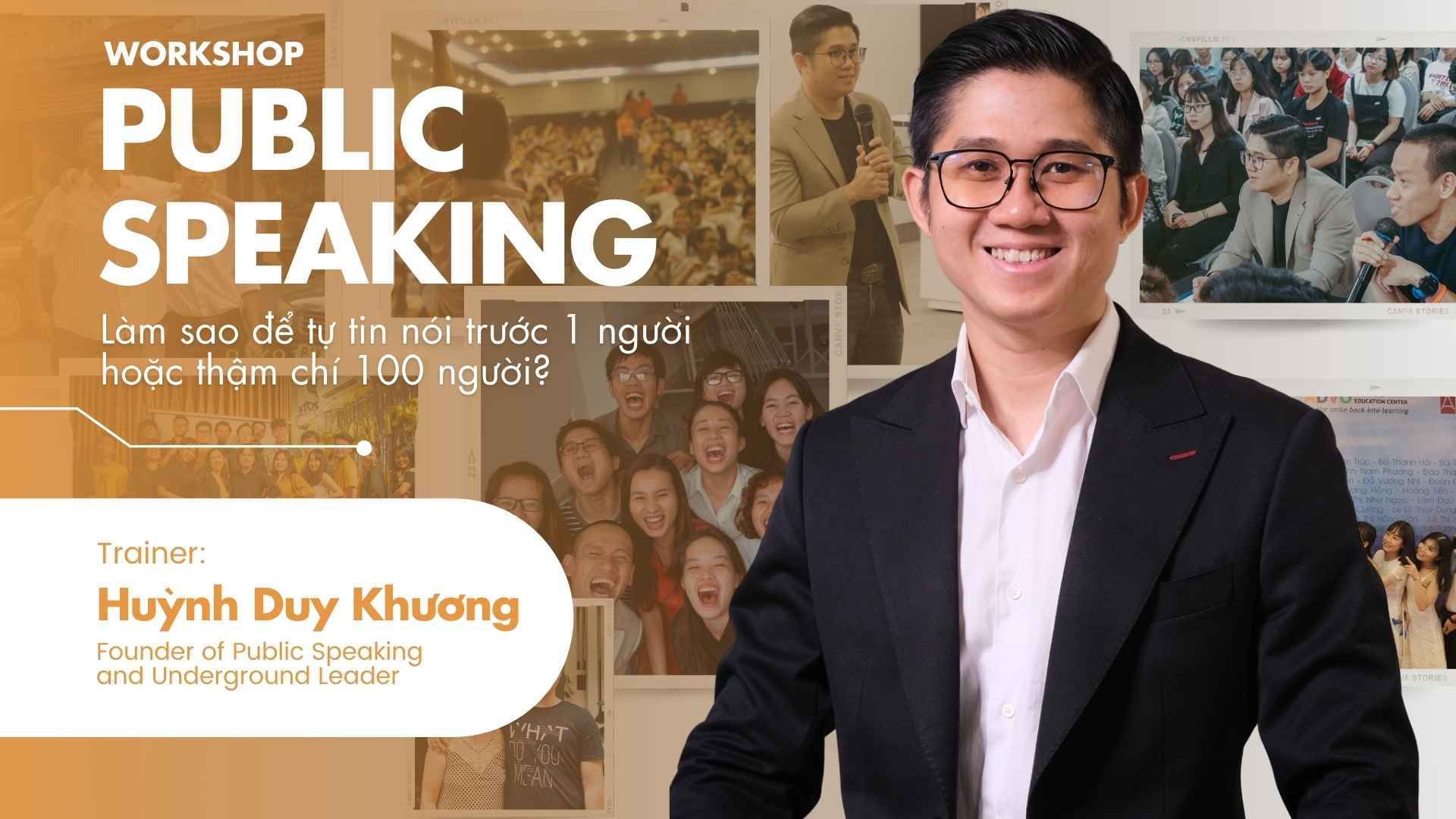 4 Bước Vượt Qua Nỗi Sợ Đánh Giá Tức Thì (Hiệu Quả Bất Ngờ) 1 Workshop Public Speaking Huynh Duy Khuong