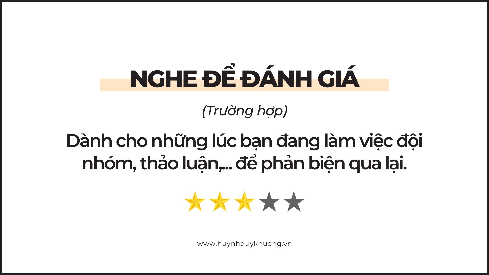 Kỹ năng lắng nghe là gì? 4 loại lắng nghe nâng tầm giao tiếp 7 Loai 4 Lang nghe de phan bien