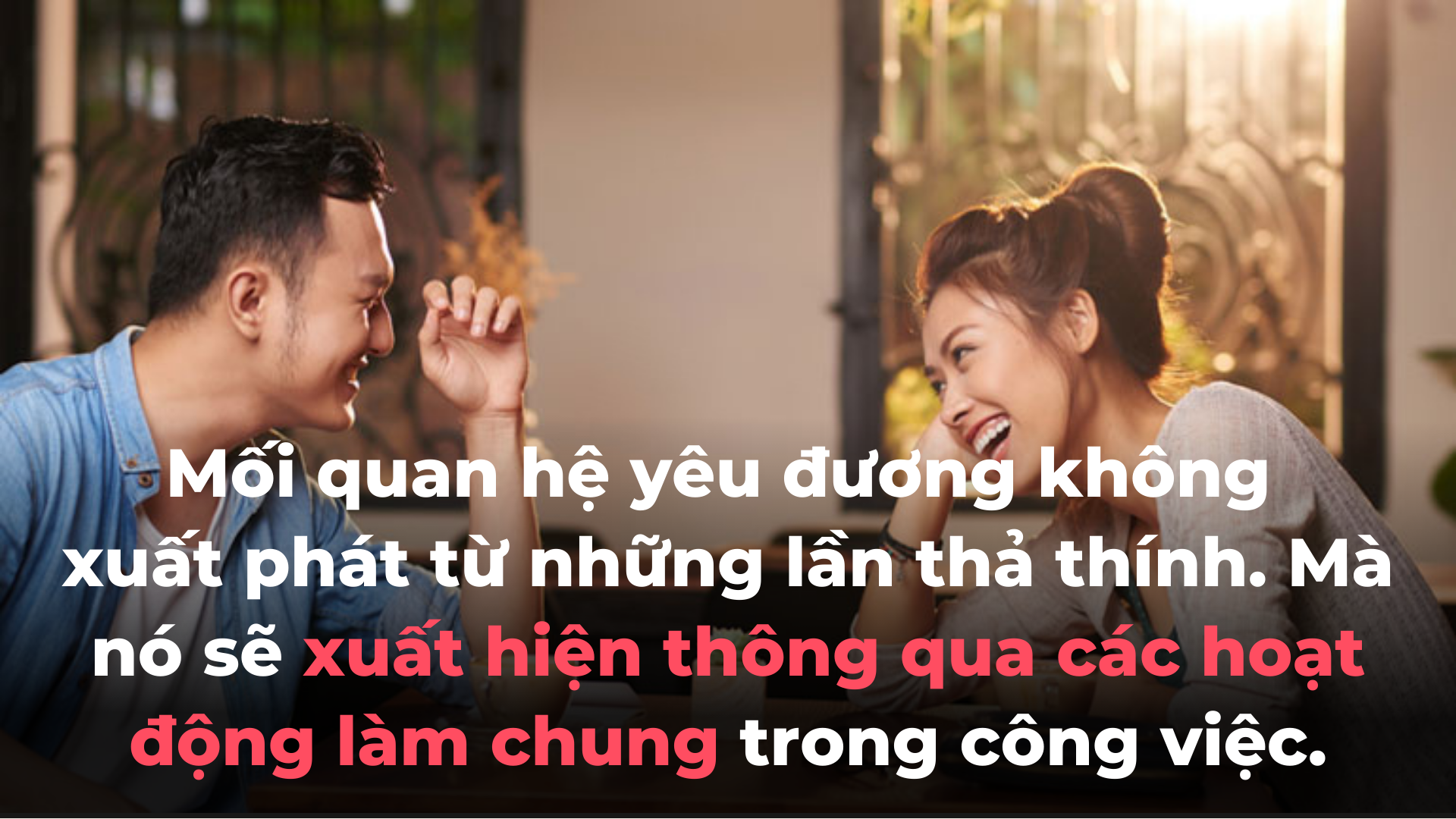 Mối quan hệ giữa bạn và Crush sẽ phát triển thông qua công việc