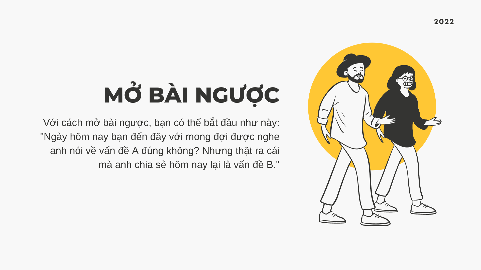 5 CÁCH MỞ DẦU BÀI THUYẾT TRÌNH 6 1