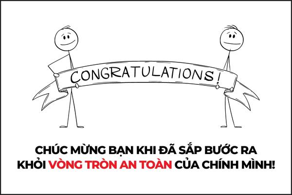 3 cách tự tin nói chuyện với người giỏi hơn (dù nhút nhát) 3 vòng tròn an toàn