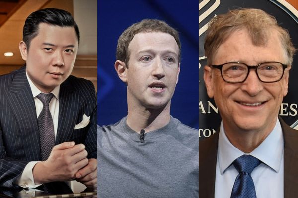 Dan Lok, Mark Zuckerberg, Bill Gates.