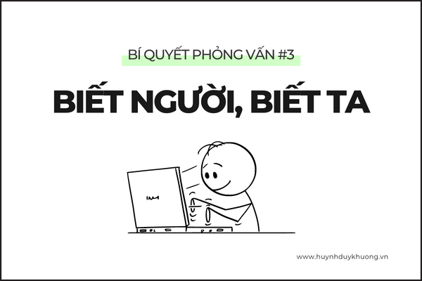 chuẩn bị trước khi phỏng vấn