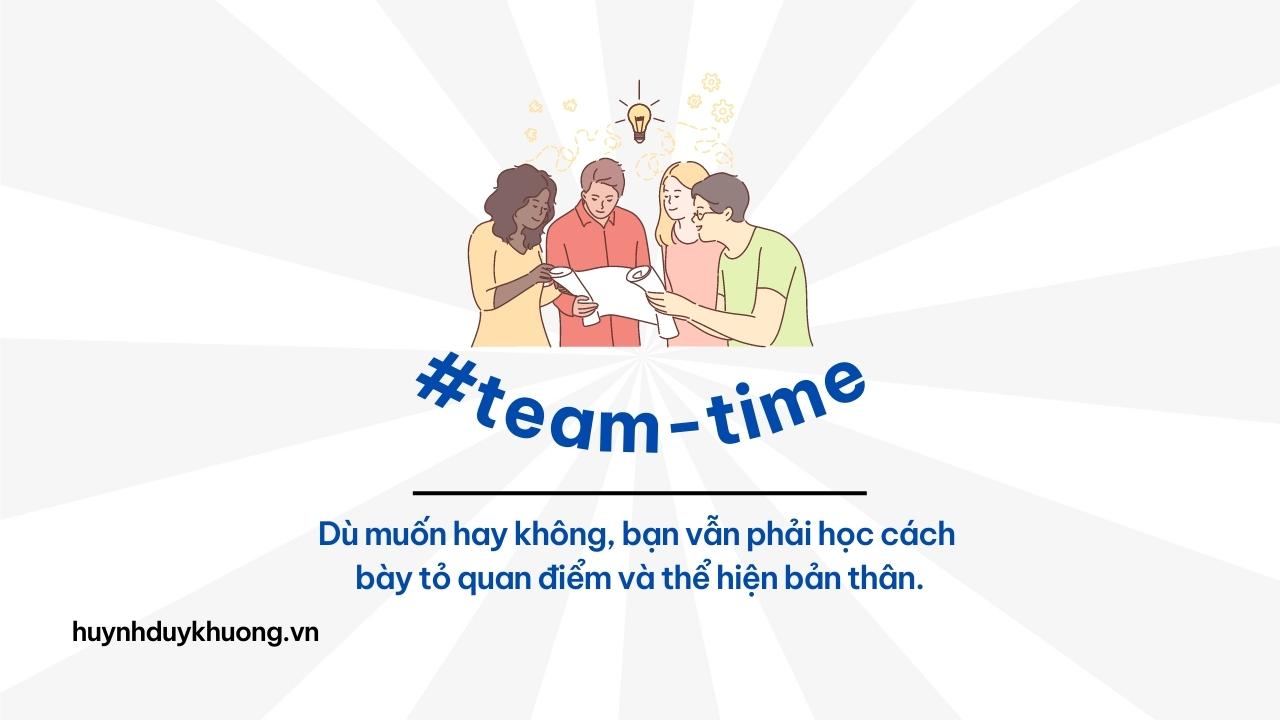 teamtime cho người hướng nội 