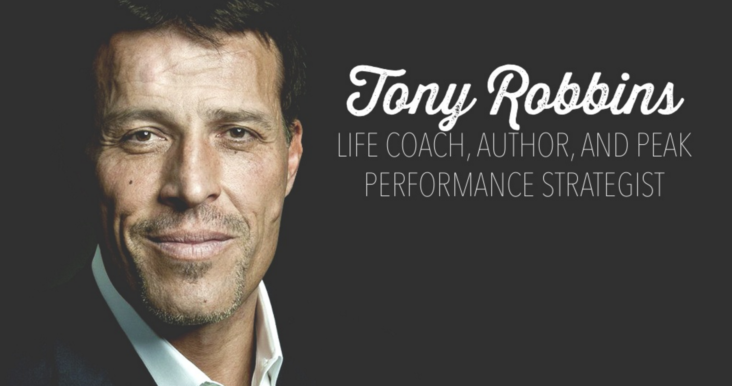 Tony Robbins - người huấn luyện cá nhân nổi tiếng chia sẻ về khái niệm thú vị
