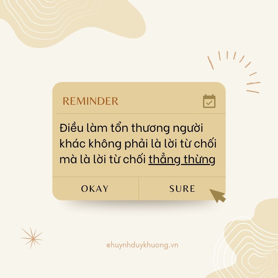 từ chối