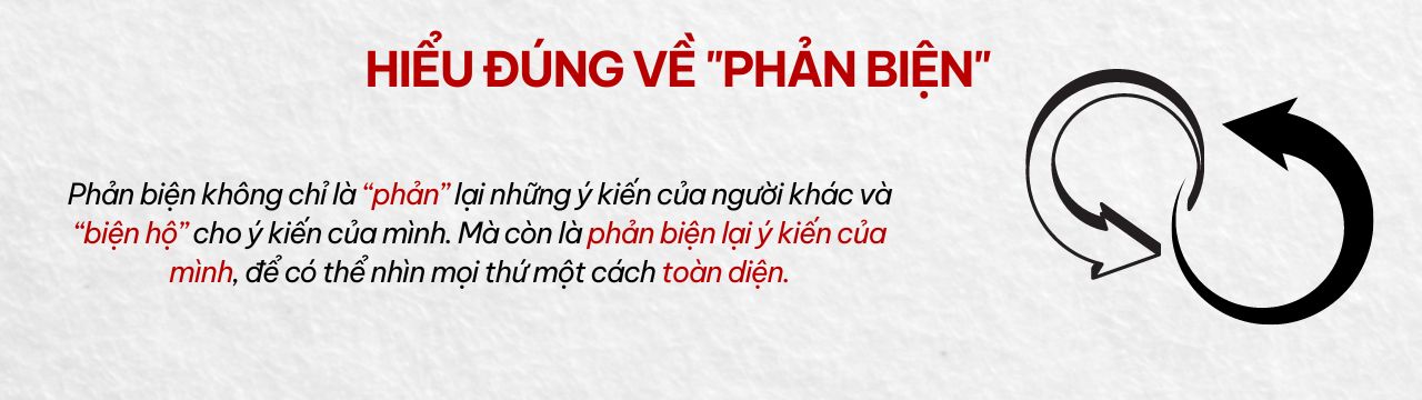 5 Cách Để Phản Xạ Nhanh Khi Phản Biện 2 phản biện