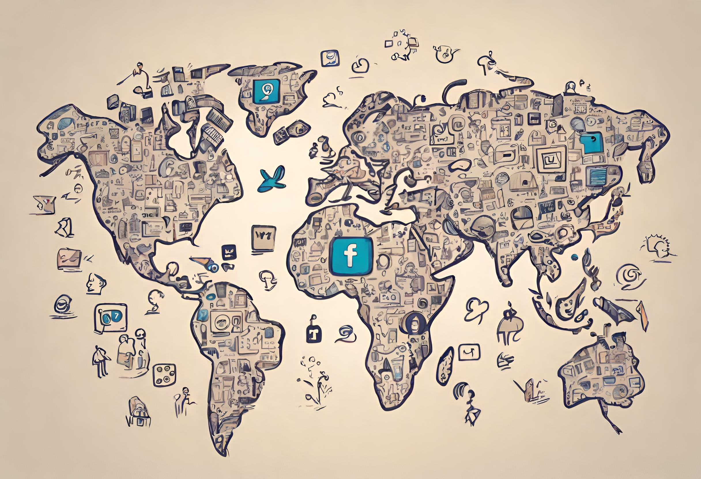 Làm gì khi sinh ra là người trung bình? 7 social media world drawing style
